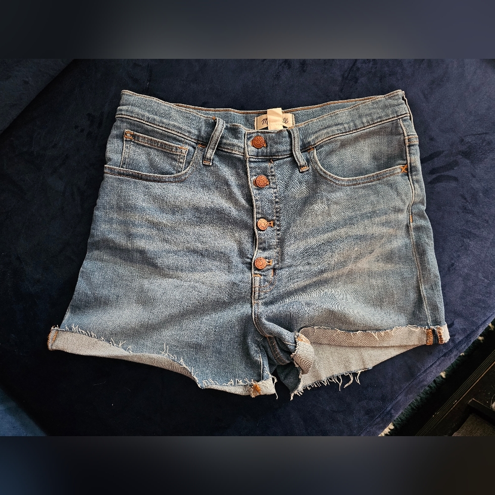 Madwell High Waisted Shorts, Size 31, NWOT